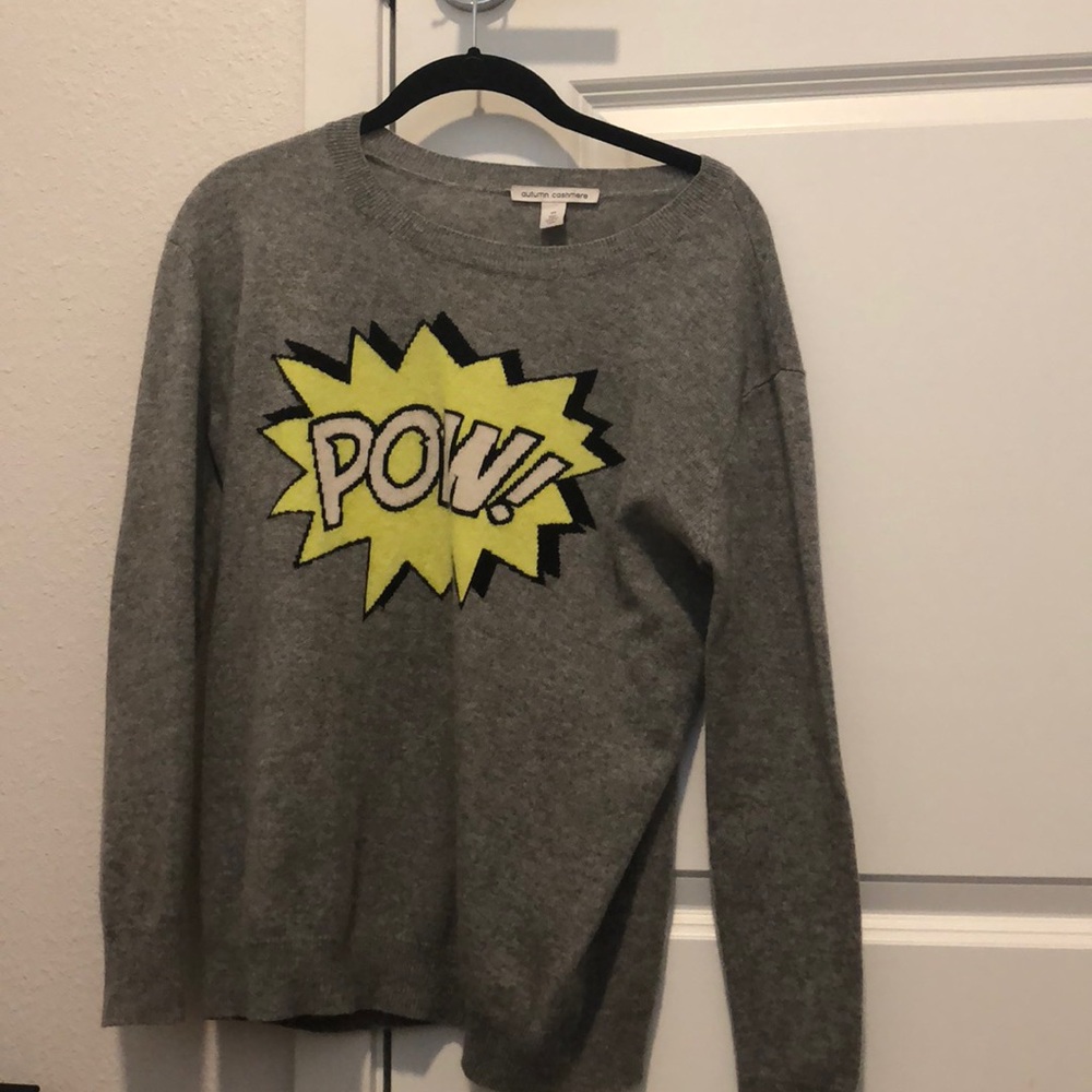 Autumn cashmere POW Sweater in XS rare and unique